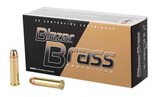 Ammunition Blazer Ammunition Blazer Brass 357Magnum|38Special BLAZER BRASS 357MAG 158GR 50/1000 • Model: Blazer Brass